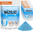 Toilet Bowl Cleaner Powder, Freshness Toilet Bowl Cleaner, Foaming Bathroom Sink Cleaner, Self Activating 5-Pack
