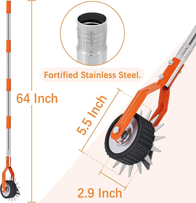 Manual Edger Lawn Tool, Sidewalk Grass Manual Lawn Edger Lawn Tool for Landscaping