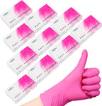 FINITEX Nitrile Disposable Latex-Free Gloves - 3.5mil 100/1000PCS Powder-Free Latex Free Cleaning Medical Exam Food Gloves