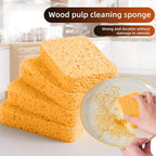 12 - Pack Non-Scratch Scrub Sponges - Sponges for Dishes and Washing Dishes, Cleaning Sponges for Kitchen Home Bathroom Cars, Funny Cut-Outs DIY for Kids (Yellow