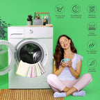 Wood Fiber Cleaning Cloth-15pcs, Super Absorbent Cleaning Cloth, No Oil Stains, Household No Stripe Cleaning Cloth for Car Kitchen Household, Multifunctional Cleaning Towel, Size:11.5x11.5in