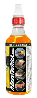 Trick Shot Asphalt Solvent and Cleaner - Biodegradable Industrial Degreaser for Paving Equipment & Tools - Eco-Friendly Remover of Tar, Tack, Sealcoating Oil, & Bitumen, Made in USA (6-Pack)