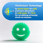Scrub Daddy Scratch-Free Multipurpose Kitchen Sponges - Bulk Dish Sponges for Kitchen, Bathroom, Household Cleaning & More - Made with BPA-Free Polymer Foam (5 Count) (Pack of 2)