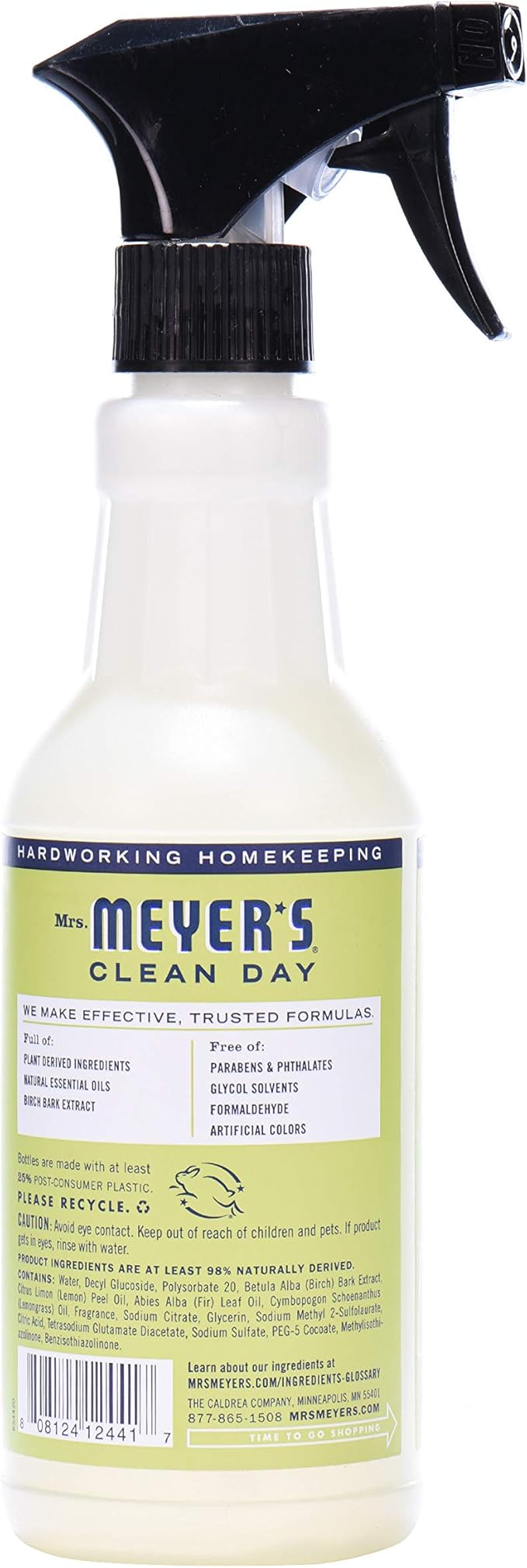 MRS. MEYER'S CLEAN DAY All-Purpose Cleaner Spray, Lemon Verbena, 16 fl. oz