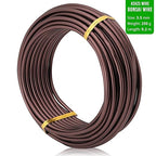 Bronze-3.5-Anodized Aluminum Bonsai Training Wire 250g Large Roll,Many Size to Choose,KSVZS Bendable Metal Wire for Crafts,Sculpting,Armature and Daily Use,Necessities for Family