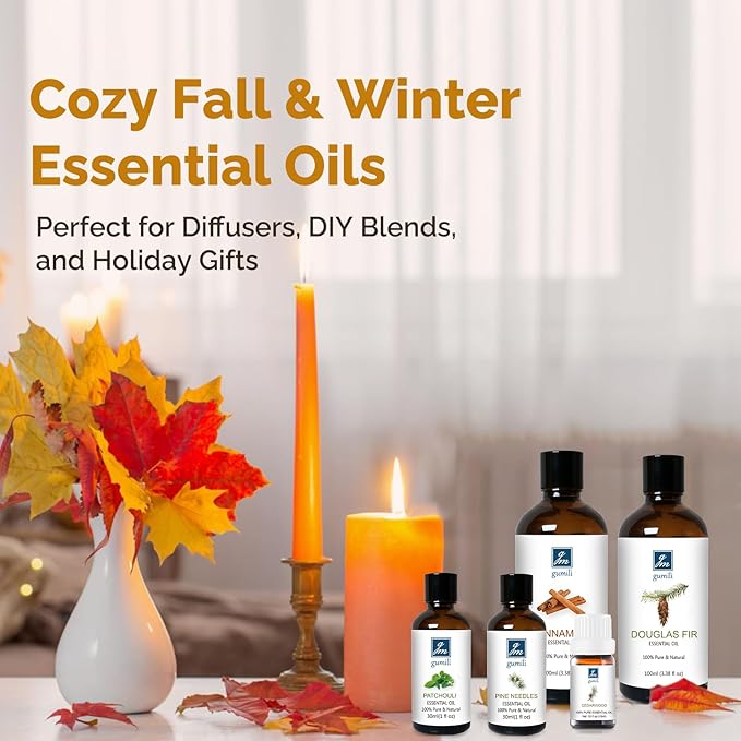 Balsam Fir Essential Oil 10ml, Pure Natural Balsam Fir Oil for Candles Making, DIY Holiday Crafts, Diffuser