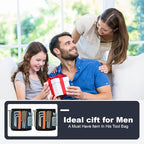2 Pack Magnetic Wristband for Tools – Lightweight Tool Belt & Portable Magnet Wristband for Holding Screws, Nails, Drilling Bits – Best Tool Gifts for Dad, Husband, Grandpa, & Handyman