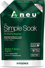 Aneu Simple Soak 32oz – Soak & Rinse Formula | Easily Dissolves Tough Resins & Grime | No Shaking Required | Cleans Glass, Silicone, Metal, & Borosilicate | 32oz - 1 Pack