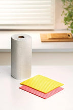 Scotch-Brite Reusable Sponge Cloths (2-Pack) – Highly Absorbent, Washable Multi-Purpose Cleaning Cloths