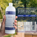 Fusion CreteCare: The Ultimate Concrete Cleaner and Driveway Oil Stain Remover for Garage Floors - Oil and Grease Remover, Super Clean Degreaser, and Outdoor Concrete Stain Solution (128 Fl Oz)