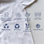 Unscented Laundry Detergent Powder | Fragrance-Free | Safe for Sensitive Groups | Powerful Clean | Plant & Mineral-Based | Made in USA