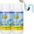 Upgraded Drain Cleaner, Wild Tornado Sink And Drains, Fast Foaming, Multi-functional Pipe Cleaning Tool for Home Kitchen Toilet (2pcs)
