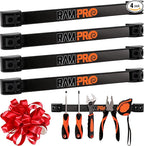 12" Magnetic Tool Holder Strip - A Tool Magnet Bar for Garage Organization, Shop Organization, and Workbench Accessories, Best Father's Day Gift, Easy To Install in Workshop, Mounting Screws Included.