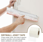 PATIKIL Drywall Repair Mesh Tape, 6 inch x 328 ft Fiberglass Repair Patch Self-Adhesive Dry Wall Joint Tape 9 Mesh Wall Hole Crack and Seam Patch, White
