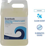Boardwalk Industrial Strength Carpet Extractor, Clean Scent, 1 Gal Bottle, 4/carton