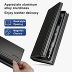Precision Electric Screwdriver Set with LED Screen, 36 in 1 Mini Rechargeable Battery Power Repair Tool Kit with 0.3N.m, Leather Aluminum Case, Micro Cordless Automatic Screw Driver for iphone PC DIY