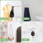 20 pcs Small Suction Cups, Suction Cups with Metal Screw, 1 inch / 25mm Clear PVC Sucker Pad Strong Adhesive Suction Hook Holder for Window Car Glass Shade Cloth Glass Bathroom Wall Door (Metal,PVC)