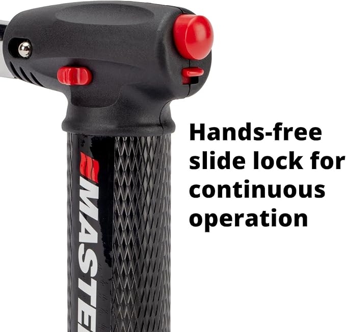 Master Appliance MT-80K Butane Micro Torch Kit [Butane Torch, Flameless Heat Tool, Soldering Iron & Hot Knife] Hand Held, Refillable with Butane Fuel, Adjustable Flame, Case with Attachments