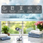 YIKA Steamer for Clothes, Travel Clothes Steam Iron, Portable Clothing & Garment Wrinkle Remover, 30s Heat Up, 300ml Detachable Water Tank, 25 Minutes Continuous Steam for All Kinds of Fabrics