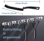 Crevice Cleaning Brush Magic Brush Tool, Bathroom Tile Groove Gap Radiator Window Sink Alloy Cleaning Scrubbing Brushes with Long Handle, Thin Cleaning Supplies for Home Kitchen Narrow Corners
