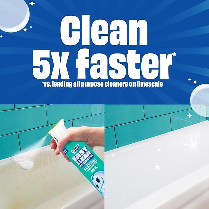 Scrubbing Bubbles Easy Clean Foaming Multipurpose Bathroom Cleaner, Continuous Spray Bottle, Fast Acting Foam, 13.58 Ounce
