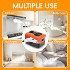 Heavy Duty Handheld Steam Cleaner for Home, 9 Gears Control Powerful Steamer for Cleaning with 14 Accessories, Multipurpose Steam Cleanr for Car, Upholstery, Kitchen, Windows, Grout & Pet Blanket