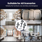 650W Cordless Vacuum Cleaner, 45KPA Suction Power, 70-Minute Runtime, Handheld & Foldable Design, Ideal for Pet Hair, Carpets, Hardwood & Bare Floors – Premium Home Cleaning Solution