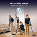 650W Cordless Vacuum Cleaner, 45KPA Suction Power, 70-Minute Runtime, Handheld & Foldable Design, Ideal for Pet Hair, Carpets, Hardwood & Bare Floors – Premium Home Cleaning Solution