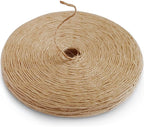 PerkHomy Garden Twine Strong Natural Jute 400 Feet Long Brown Twine for Gardening Tomato Climbing Plant Tie Floristry Crafts Gift Wrapping Packing Decor (Brown 2mm * 400feet)