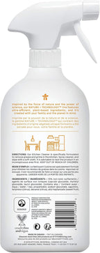 ATTITUDE Kitchen Cleaner, EWG Verified, Advanced Degreasing Power, Plant and Mineral-Based, Vegan, Citrus Zest, 27.1 Fl Oz (Pack of 2)
