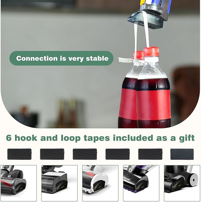 Vacuum Cleaner Dust Display LED,Compatible with Dyson & All Vacuum Cleaners,Reveal Microscopic Dust & Illuminate Invisible Pet,Cat, Dog Fur,Vacuum Accessories Upgrade Vacuum Attachments (Black)