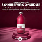 Kair Signature Fabric Conditioner - Cedarwood, Amber & Iris | Plant-Based Fabric Softener, 16.9 Fl Oz, Vegan, Cruelty-Free, Biodegradable, Anti-Static Softens & Protects Fibers