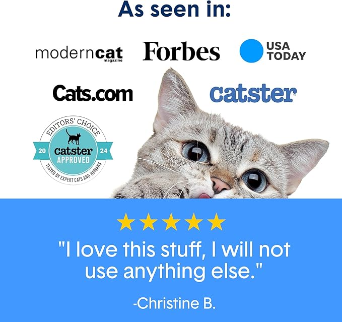 Boxie Probiotic Cat Litter, 30 Day Odor Control, Clumping Clay Kitty Litter, Odor Eliminating Probiotics, Dust-Free, No Fragrances No Fillers, 40 lb