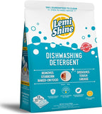 Lemi Shine Natural Dishwasher Pods | All-In-One Powder & Gel Dishwasher Detergent Pods with Powerful Citric Acid | Eco Friendly Dish Wash Cleaning Supplies (13 Count)