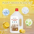Floor Cleaning Solution Compatible with Roborock – 82 FL OZ Lemon Floor Cleaner – Long-Lasting, Zesty Scent – For All Robot Vacuums with Mopping & Cordless Wet/Dry Vacuum Mop Cleaner