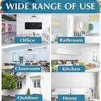 6'' by 6'' Wall Repair Patch, 5 Pcs Plasterboard Patch, Plaster Repair Kit, Safe Mend Plaster, Safemend Drywall Repair Adhesive, Filler for Walls Ceiling Hole, Self Adhesive Aluminum Mesh Wall Repair