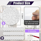 30 Pcs Drywall Anchor Repair Kit Solve Loose Wall Plugs Fast - Ideal for Curtain Rails, Towel Racks, Toilet Paper Holders and More Anchor Hole Patch (2.36 in)