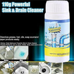 Dodorado Drain Cleaner, Powerful Sink and Drain Cleaner, Portable Powder Cleaning Tool Chemical Powder Agent for Kitchen Toilet Pipe Dredging (3PC)