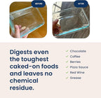 Automatic Dishwasher Detergent Powder - Concentrated Dishwashing Detergent, Dish Soap, Hard Water Stain Remover, Kitchen Cleaning Supplies, No Harmful Ingredients - 12.5 oz (Pack of 3)