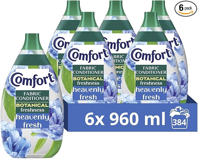 Comfort Botanical Fabric Conditioner Elixir Heavenly Fresh 960ml - Pack of 6