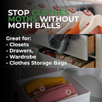 Professor Killamoth 30 Cedar Rings for Clothes Storage - Stop Clothes Damage - 30 Fresh Cedar Rings to Protect Your Clothes