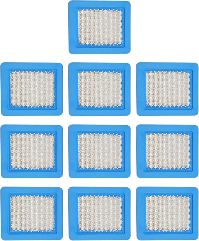 17211-Z8B-901 17211-zl8-023 Air Filter fit for Honda gc135 gcv135 gc160 gcv160 gc190 gcv190 gx100 and gxv57 Engines Lawn Mower Air Cleaner 491588 399959 F220 tillers, Bomag BT60(10 pack)