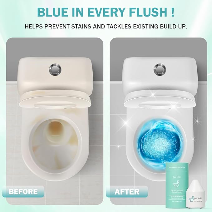 Toilet Cleaner,2025 New Toilets Bowl Cleaning, Long-Lasting Fresh Scent, Automatic Refreshes Toilets, Long-Lasting Bowl Cleaner Fresh Scent