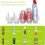 Drink Organizer for Fridge,Self Pushing Fridge Drink Organizer,Automatic Drink Dispenser for Fridge-Holds up to 25 Cans