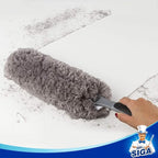 MR.SIGA Lint Free Microfiber Duster, Washable Duster for Household Cleaning Gray