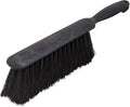 SPARTA Flo-Pac Counter Brush, Bench Brush, Dustpan Brush with Long Lasting for Counters, Floors, And Fireplace, 8 Inches, Black