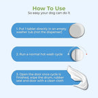 Heavy Duty Washing Machine Cleaner Tablets – Deep Cleaning & Descaling for HE Front Load and Top Load Washers, Helps Remove Odor & Residue (12 XL Tablets 12 Month Supply)