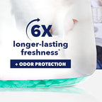 Downy Cool Cotton In-Wash Laundry Scent Booster Beads, 24 oz, laundry scent beads, Long-lasting Freshness