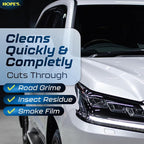 HOPE'S Perfect Glass Automotive Glass Cleaner - Streak-Free, Tint Safe Car Cleaner for Glass, Acrylic, Windows, Mirrors, Windshield - No-Residue - Removes Smudges, Road Grime - 23 Fl Oz, Pack of 1