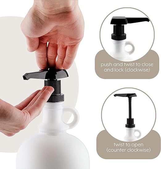 4 Pack Coffee Syrup Pump, Compatible with Torani, DaVinci, Jordans Skinny Syrups - Torani Syrup Pump Dispenser Fits 25.4 Oz/750Ml Bottles, For Coffee Flavoring Syrups, Teas, Snow Cones, Smoothies